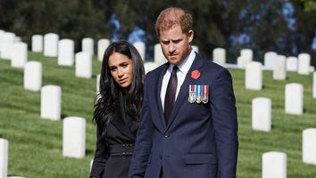 Prince Harry & Meghan Markle Celebrate Remembrance Day in the US as His Family Holds Ceremony in London