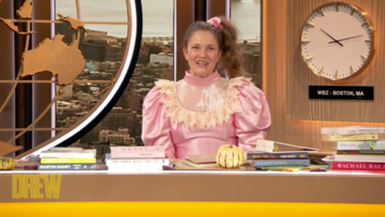 Drew Barrymore Reprises Her 'Never Been Kissed' Role on Her Talk Show