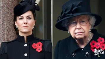 Kate Middleton, Queen Elizabeth and More Royals Attend Remembrance Sunday Service Amid London's Lockdown