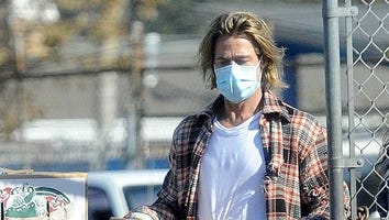 Brad Pitt Volunteers Delivering Groceries to Families in South Central LA