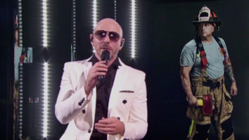 Pitbull Performs With Frontline Workers at 2020 Latin GRAMMY Awards