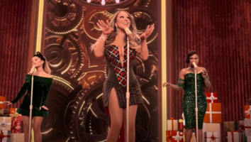 Mariah Carey, Ariana Grande and Jennifer Hudson Team Up on 'Oh Santa!' Christmas Collab