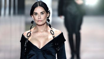 Demi Moore Makes Surprise Runway Appearance in Fendi Couture Show