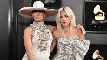 Lady Gaga, Jennifer Lopez, and Chrissy Teigen Meet National Guards People in D.C. Ahead of Inauguration