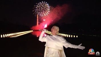 Katy Perry Closes 'Celebrating America' Special With Epic Firework Display Following Joe Biden's Inauguration