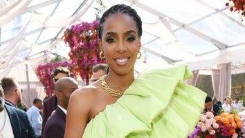 Kelly Rowland Shows Off Bare Baby Bump as She Works Out at 9 Months Pregnant: 'What Is This Baby Waiting For?'