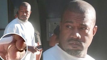 Kanye West Spotted Wearing Wedding Ring Amid Kim Kardashian Divorce Speculation