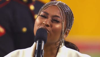 Jazmine Sullivan Shows Off Her Powerhouse Vocals During Super Bowl National Anthem Performance