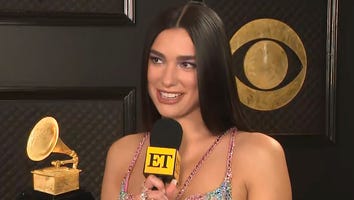Dua Lipa Says Her Custom Versace Butterfly Gown Has ‘Symbolism’ for Her | 2021 GRAMMYs