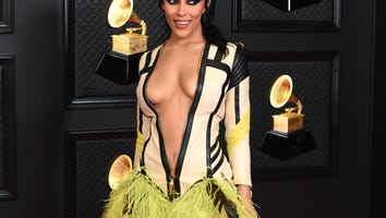 Doja Cat Makes a Daring Statement in Roberto Cavalli at 2021 GRAMMYs