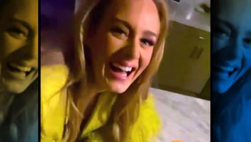 Adele Spotted Having Fun at Oscars After-Party in Rare Appearance