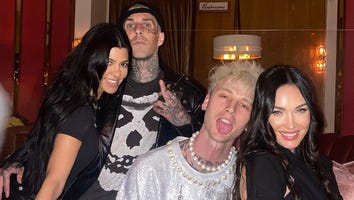 Machine Gun Kelly Celebrates Birthday With Megan Fox, Kourtney Kardashian and Travis Barker