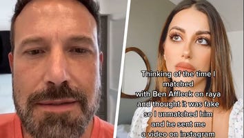 Ben Affleck Goes Viral on TikTok After Influencer Posts Video He Allegedly Sent Her on a Dating App