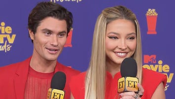 Chase Stokes & Madelyn Cline Lock Lips While Accepting Best Kiss Award at 2021 MTV Movie & TV Awards