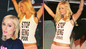Paris Hilton Says Her 'Stop Being Poor' Shirt Was Photoshopped