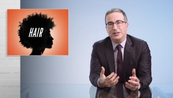 John Oliver Has a Few Words for White People About Black Hair: Leave It Alone