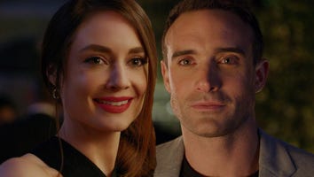 Mallory Jansen and Josh Sasse Spark Up a Romance in Hallmark's 'Her Pen Pal' Sneak Peek (Exclusive)