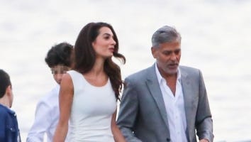 George Clooney and Wife Amal Have Fancy Night Out in Italy With Family: Pic