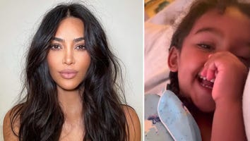 Kim Kardashian Shows How Chicago Tries to Convince Her That She Can Have a Candy Cane