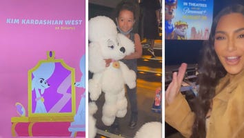 Go Inside Kim Kardashian's 'Paw Patrol' Screening For Her Kids!