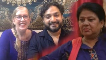 '90 Day Fiancé': Jenny and Sumit on Marriage Rumors and His Mom Living With Them (Exclusive)