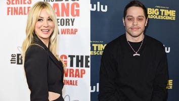 Kaley Cuoco Hilariously Distracts 'Meet Cute' Co-Star Pete Davidson on Set of Their Rom-Com