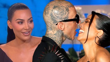 Kim Kardashian, Addison Rae and More React to Kourtney Kardashian and Travis Barker's Engagement