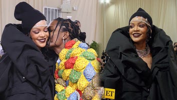 2021 Met Gala: Rihanna and A$AP Rocky Arrive Fashionably Late (Exclusive)
