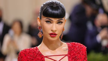 Megan Fox Is Stunning In Strappy Red Gown at 2021 Met Gala