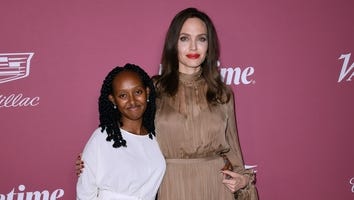 Angelina Jolie and Zahara Have Sweet Mother-Daughter Moment at Variety's Power Of Women Event