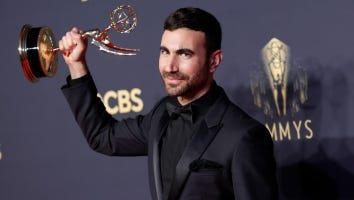 Brett Goldstein Reacts to His Bleeped Emmys Acceptance Speech for 'Ted Lasso' -- What He Said (Exclusive)