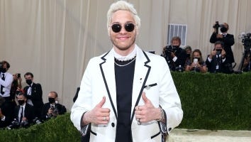 Pete Davidson Says He's 'Terrified' as He Makes Met Gala Debut in a Dress