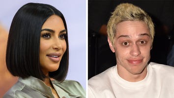 Pete Davidson and Kim Kardashian Wear Matching Pajamas to Celebrate His Birthday