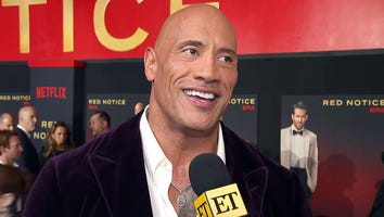 Dwayne Johnson Reacts to Surprise Vin Diesel Joke From Ryan Reynolds in 'Red Notice' (Exclusive)
