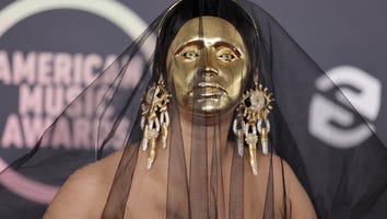 Cardi B Makes Dramatic Statement on 2021 American Music Awards Red Carpet