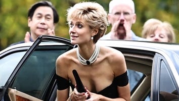 'The Crown' Films Princess Diana's 'Revenge Dress' Moment With Elizabeth Debicki