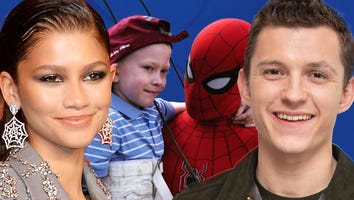 Tom Holland and Zendaya Hang on ‘Spider-Man’ Set With Boy Who Became Real-Life Hero to His Sister
