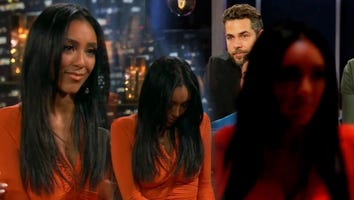 Tayshia Adams Walks Off 'Bachelorette' Stage in Tears Over Zac Clark Split