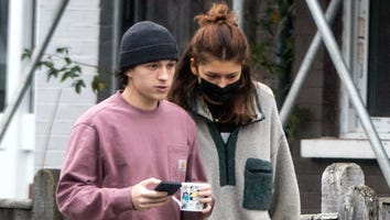 Zendaya and Tom Holland Seen Snuggled Up During London Visit