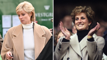 'The Crown': Elizabeth Debicki Films as Princess Diana Being Swarmed by Photographers