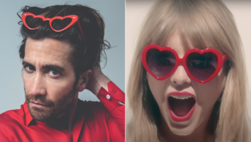 Jake Gyllenhaal Poses for Red-Themed Photo Shoot -- Taylor Swift Fans React
