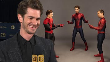 Andrew Garfield Reveals 'Spider-man' Trio Shot Meme Pic Before Any Scenes for 'No Way Home!'