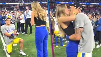 Watch Rams Player Taylor Rapp Propose on Super Bowl LVI Field