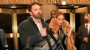 Ben Affleck Helps Jennifer Lopez With Her Bags as They Take Their Romance to NYC