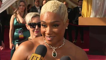 Tiffany Haddish Pull Out Her Foreign Language Skills on the Oscars Red Carpet (Exclusive)