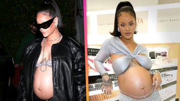 Rihanna Flaunts Baby Bump in Daring Two-Piece Outfit