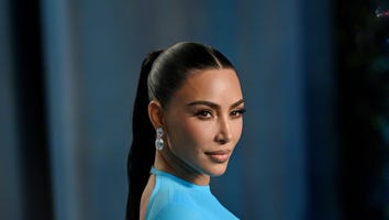 Kim Kardashian Goes Bold in Show-Stopping Blue Look for Oscars After-Party