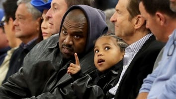 Kanye West Takes Son Saint to Basketball Game Amid Instagram Suspension
