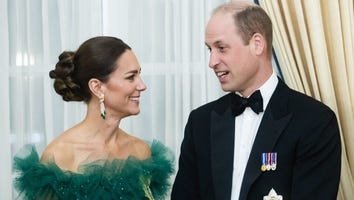 Kate Middleton Wears Queen Elizabeth's Jewelry With Stunning Green Gown in Jamaica