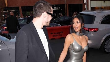 Kim Kardashian and Pete Davidson Attend 'The Kardashians' Premiere in First Event Together